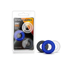 Stay Hard Donut Rings Coloured Cock Rings Set Of 3