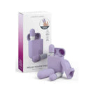 Hello Touch Pro Purple Vibrating Finger Stimulators With Charging Pod