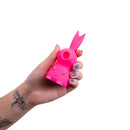 Hunni Pink Usb Rechargeable Sucking Licking And Vibrating Stimulator
