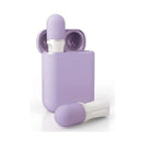 Hello Touch Pro Purple Vibrating Finger Stimulators With Charging Pod