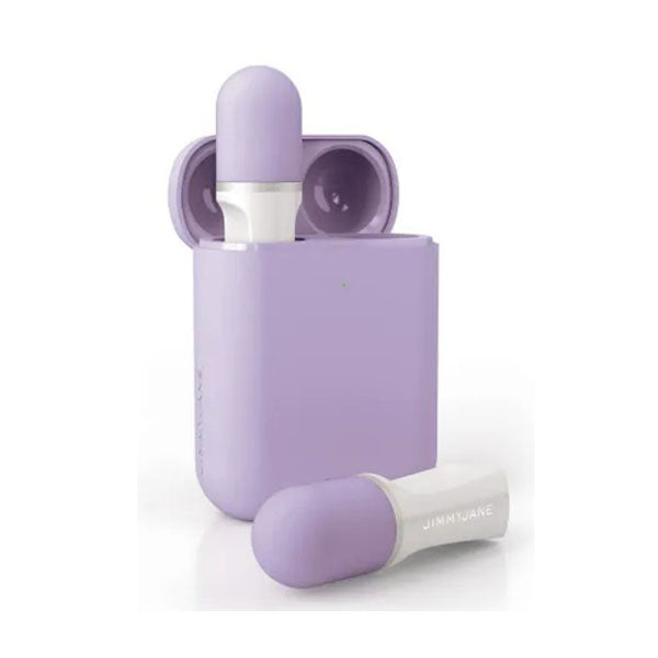 Hello Touch Pro Purple Vibrating Finger Stimulators With Charging Pod