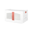 Plastic Storage Containers Stackable Red Raspberry