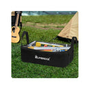 3Pcs Camping Canvas Storage Black