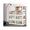 Storage Box Plastic Stackable Container L Large
