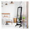Full Length Lockable Jewelry Storage Armoire With 4 Tilting Angles
