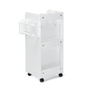 Craft Storage Cart with Mobile Drawers Shelves for Living Room