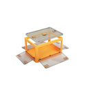 Storage Organiser Large Box Orange Medium