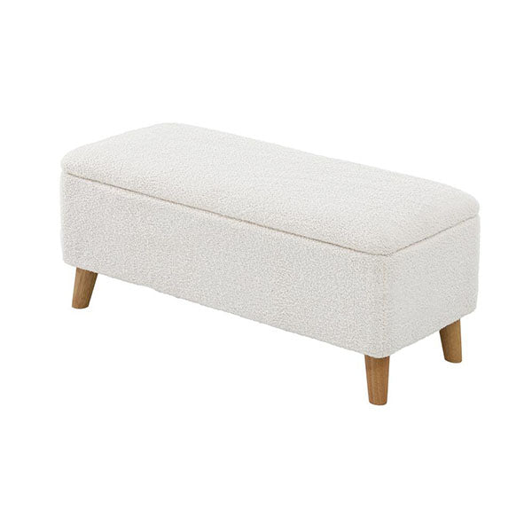 Storage Ottoman 97 X 40 X 40Cm Footrest Stool Bench Padded Storage Box