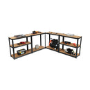 Heavy Duty Storage Rack With Adjustable Shelves