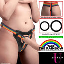 Strap U Take The Rainbow Universal Strap On Harness No Probe Included