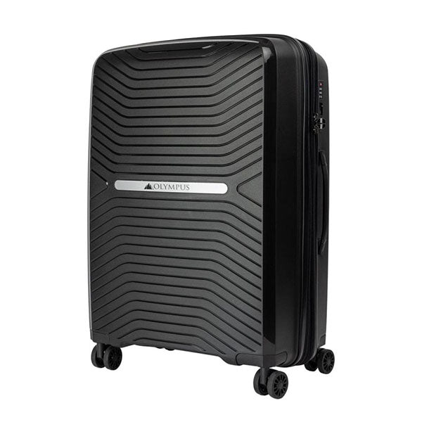 Astra 29in Lightweight Hard Shell Suitcase Obsidian Black