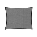 Outdoor Sun Shade Sail Canopy Grey Square 360cm x 360cm