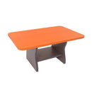 Swift Hand Block End Coffee Table Cherry Ironstone