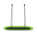 Flying Oval Tree Swing Set With Adjustable Hanging Ropes For Outdoor