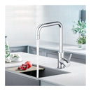 Kitchen Mixer Tap Swivel Spout 2 Mode Spray
