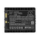 Cameron Sino Cs Mc35Xl 2650Mah Battery Replacement For Symbol