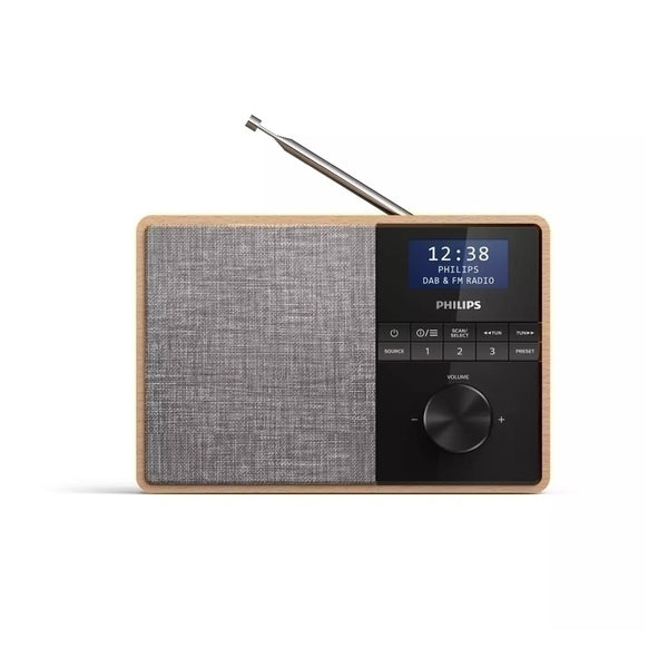 Philips Wooden DAB FM Radio