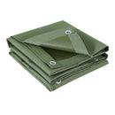 2x3m Tarp Tarpaulin 600GSM Camping Canvas Heavy Duty Water Resistant
