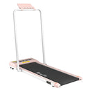 Treadmill Electric Walking Pad Under Desk Home Gym Fitness 380Mm Pink