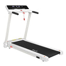 Treadmill Electric Home Gym Fitness Excercise Knob Foldable 420Mm White