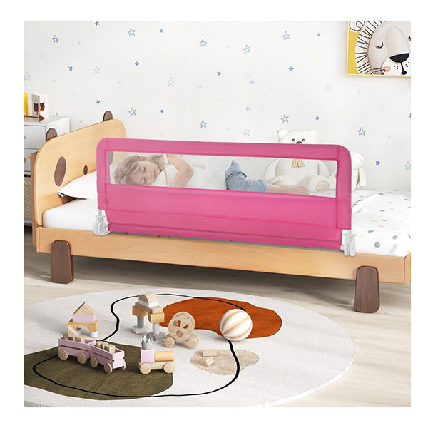 150Cm Foldable Bed Rail Guard With Removable Cover For Toddlers