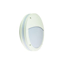 Eyelid White E27 Ip54 Outdoor Bulkhead