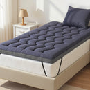 5cm Mattress Topper Pillowtop toppers Bamboo Charcoal King Single