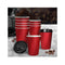16Oz Disposable Takeaway Coffee Red
