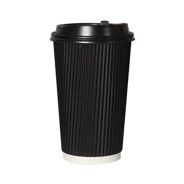 16Oz Disposable Takeaway Coffee Black