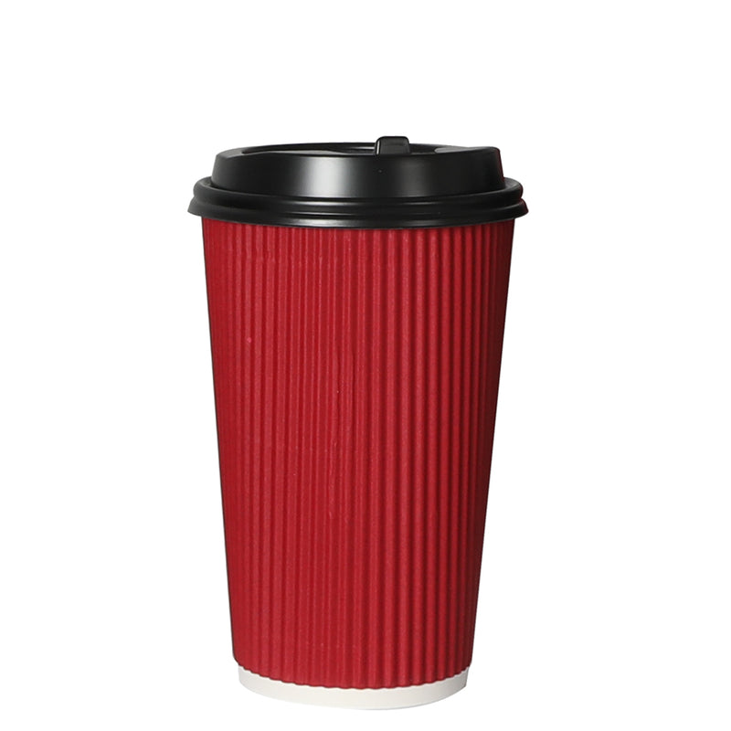 16Oz Disposable Takeaway Coffee Red