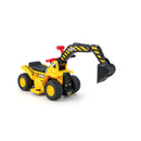 Kids Ride On Excavator Toy With Storage Horn And Sound Effects