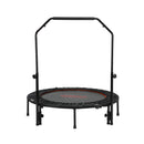 48" Trampoline Round Fitness Rebounder Handrail