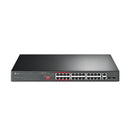 TP Link Tl Sl1226P 24 Port Switch