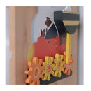 Vertiplay Wall Toy Round And Round Goes Mr Bear