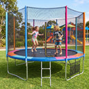 14FT Kids Trampoline Rebounder with Enclosure Net Storage Bag