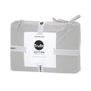 Bambury Tru Fit Sheet Set Silver