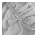 Bambury Tru Fit Sheet Set Silver