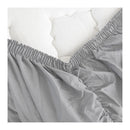 Bambury Tru Fit Sheet Set Silver