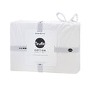 Bambury Tru Fit Sheet Set White