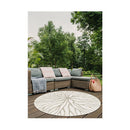 Billy Plasma Linen Round Rug