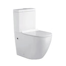 Rimless Toilet Suite Bathroom Seat Back To Wall Top Bottom Inlet