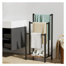 3 Tier Towel Rack Rail Freestanding Holder Bathroom Drying Bar
