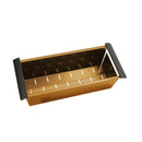 450Mm Square Stainless Steel Sink Colander Drying Basket