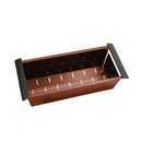 450Mm Square Stainless Steel Sink Colander Drying Basket