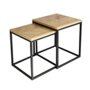 2Pcs Nesting Coffee Tables