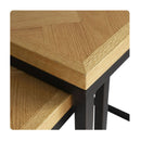 2Pcs Nesting Coffee Tables