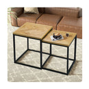 2Pcs Nesting Coffee Tables