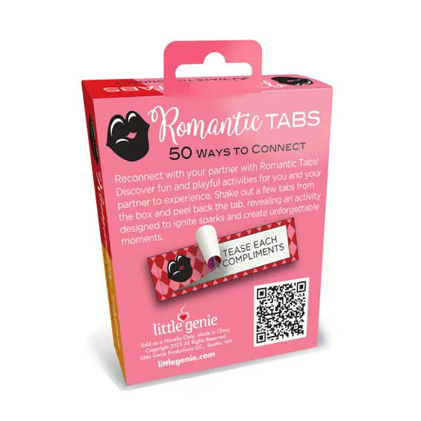 Romantic Tabs Romantic Suggestions Set Of 50