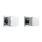 Bathtub Spout Basin Water Spout With Turn Taps Set Wall Mounted Chrome