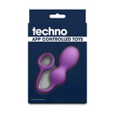 Techno Bop Vibrating Kegel Exerciser With App Contol Purple